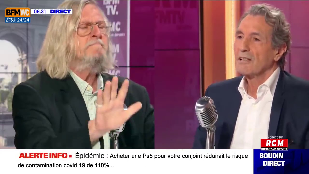 ECHANGE HOULEUX ENTRE LE PROFESSEUR RAGOÛT ET MR BOUDIN - PARODIE BOBI BFMTV