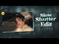 Viral SLOW SHUTTER SPEED Reel Edit in CapCut | Instagram Trending Screen Lag Slow Shutter Editing 🔥