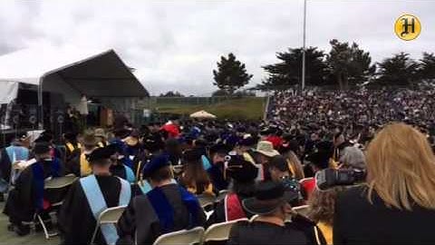 @CSUMB graduation: Scenes from Freeman Stadium at CSU #Monterey Bay #WeAreMB @montereyherald #csumb