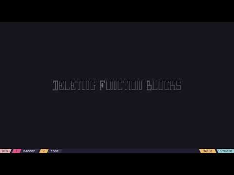 Function Blocks and Avoiding Egyptian Brackets