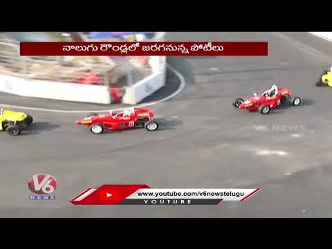 Formula E Racing :24 Racers In From 6 Teams Participate In Race | Hyderabad | V6 News - V6NEWSTELUGU