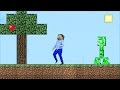 REALISTIC MINECRAFT 2D - CREEPER!