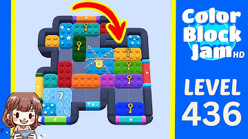 Color Block Jam Level 436 Solution Walkthrough