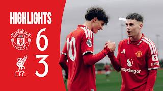 Man Utd 6-3 Liverpool | U18s | Academy Highlights