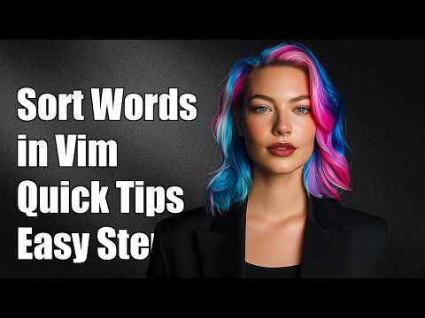 How to sort comma separated words in Vim