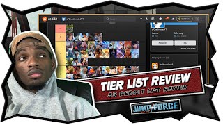 Checkmated's Jump Force Reddit Tier list Review