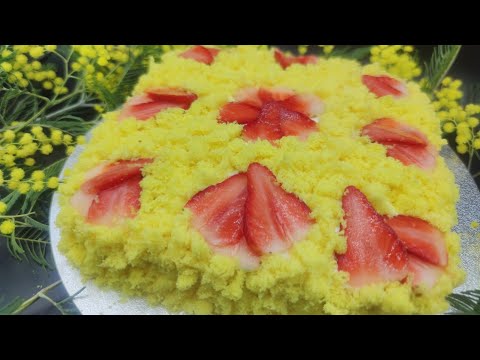 Video torta mimosa alle fragole - youtube