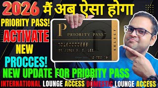 2026 PRIORITY PASS NEW ACTIVATION PROCESS : FREE LOUNGE ACCESS | HOW TO ACTIVATE PRIORITY PASS 🔥🔥🔥🔥🔥