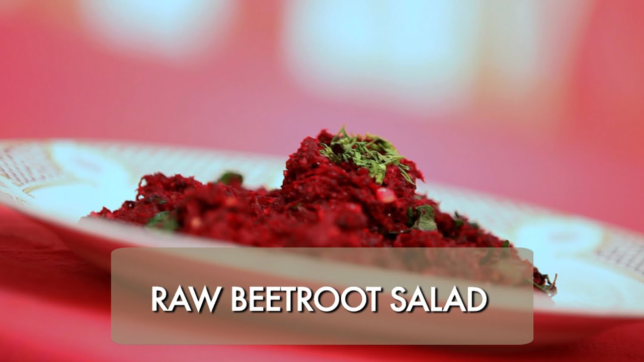 Raw Beetroot Salad by Archana | India Food Network