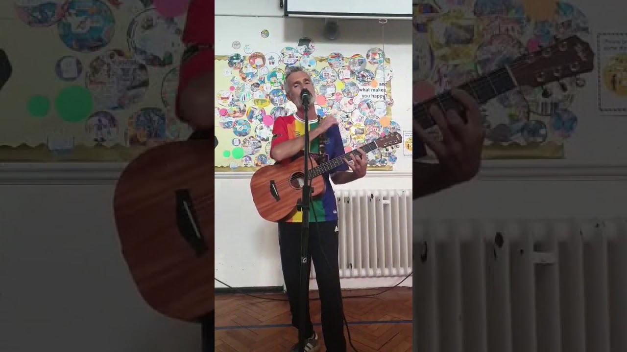 Hugh from Omega Tribe - live streaming for Punk 4 The Homeless - Sunday Sesssions - 28th June 2020