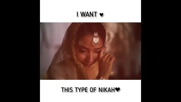 Nikah video❤ || whatsapp status ||