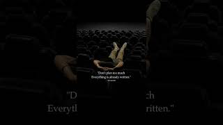 “Intermission Logic”#WrittenAlready #EmptyHouse #HouseLightsDown