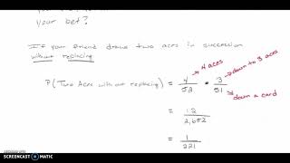 Example 1 Expected Value