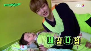 IDOL KPOP WITH BABY MOMENTS (GOT7 JACKSON, MONSTA X, BTS, BTOB CHANGSUB)