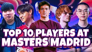 Sliggy's TOP 10 Player & Pickems for MASTERS MADRID