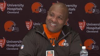 Hue Jackson: Excited to work with John Dorsey