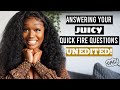 JUICY quick fire Q&A... answering on the spot and UNEDITED! | ft ISEE HAIR on aliexpress