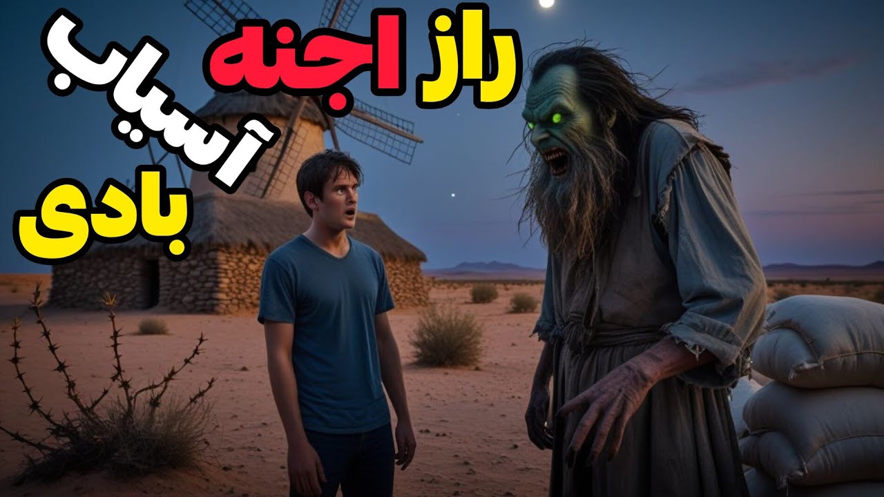 داستان ترسناک راز اجنه آسیاب بادی: آسیابانی که انسان نبود