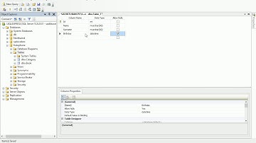 SQL Veritabanı Tablolarının Oluşturulması-2