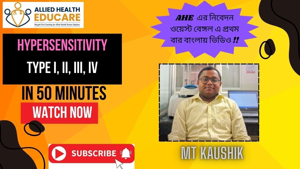 Hypersensitivity Reactions (Type I, II, III, IV HSN) - Allergy - Most Comprehensive Explanation!
