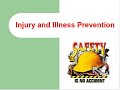 Injury and Illness Prevention | HSE Presentation| HSE Professionals