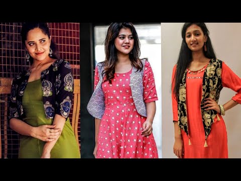 Latest Short Jacket Designs For Kurtis/Gowns/Dress | New Ethnic jacket Designs | Short ethnic jacket