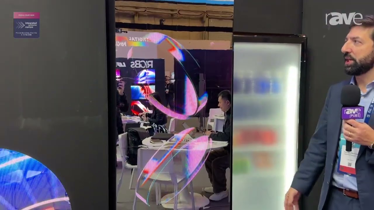 ISE 2026: RGBshine Launches R-Poster Mirror Screen