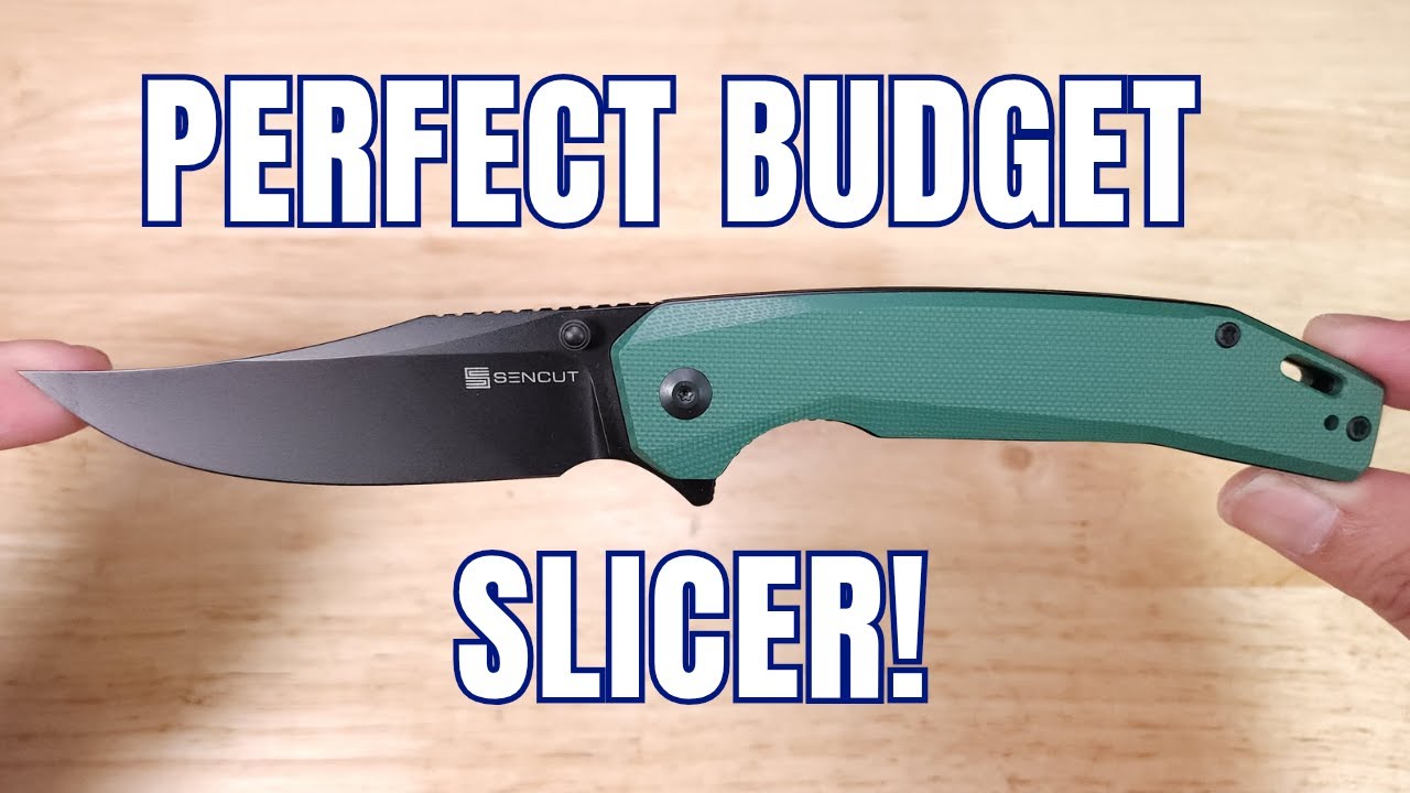 BEST BUDGET EDC SLICER UNDER $40? SENCUT VORNIX KNIFE REVIEW! - YouTube