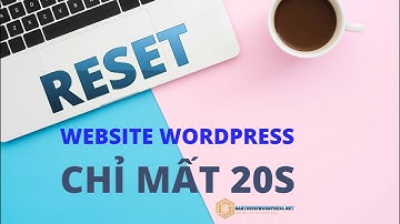 Cách reset website wordpress cực nhanh chỉ mất 20 giây