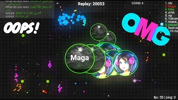 Blob.io FFA The best clips ☠️☠️ #اقاريو #بلوب