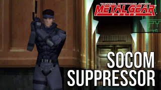 Where to find the SOCOM Suppressor location in Metal Gear Solid