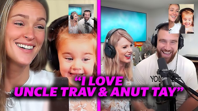 Baby Wyatt Kelce CAPTIVATED by MEETING Aunt 'Tay' Taylor Swift! - YouTube