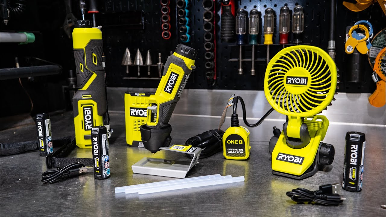 galop evig belastning NEW RYOBI Tools SPRING 2023 - USB Lithium and One+ 18V - YouTube