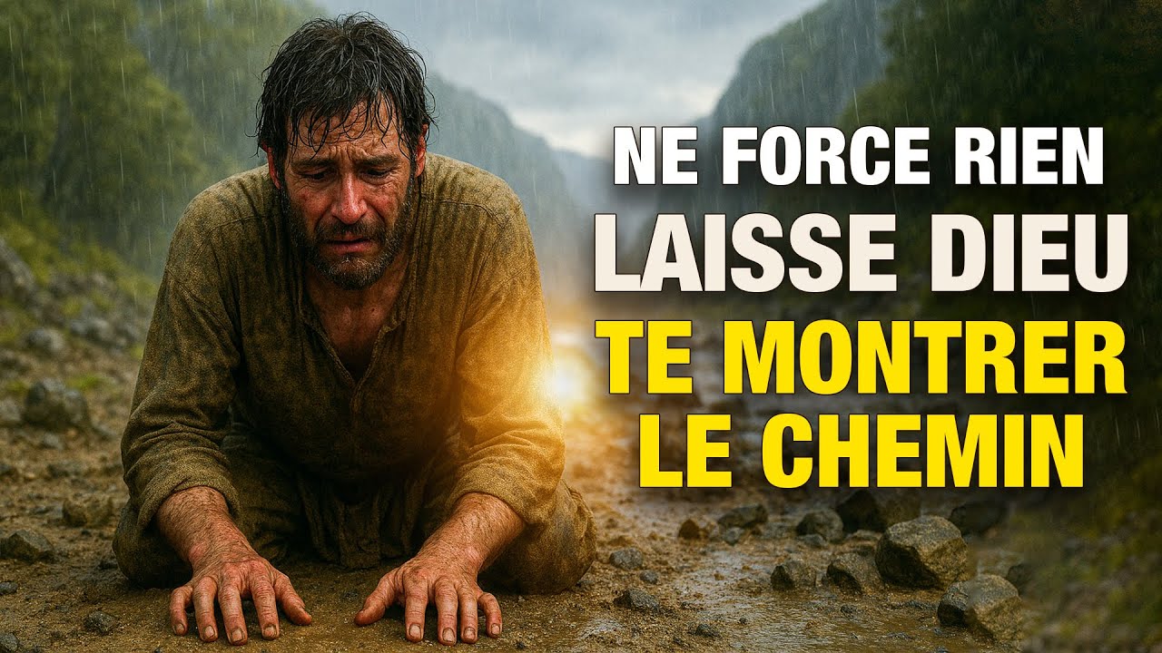 NE FORCE RIEN : LAISSE DIEU TE MONTRER LE CHEMIN