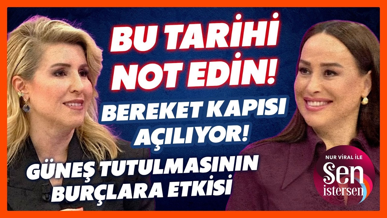 Aygül Aydın'dan BOMBA RİTÜEL! Bereket Yağacak! Burçlar Güneş Tutulmasından Nasıl Etkilenecek?