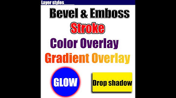 Layer styles in photoshop fully explained | photoshop layers tutorials tips and tricks | blend modes
