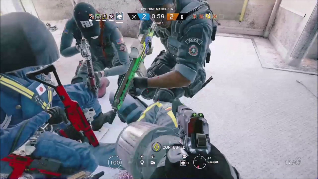 Rainbow SIx Siege Dont Tbag early on