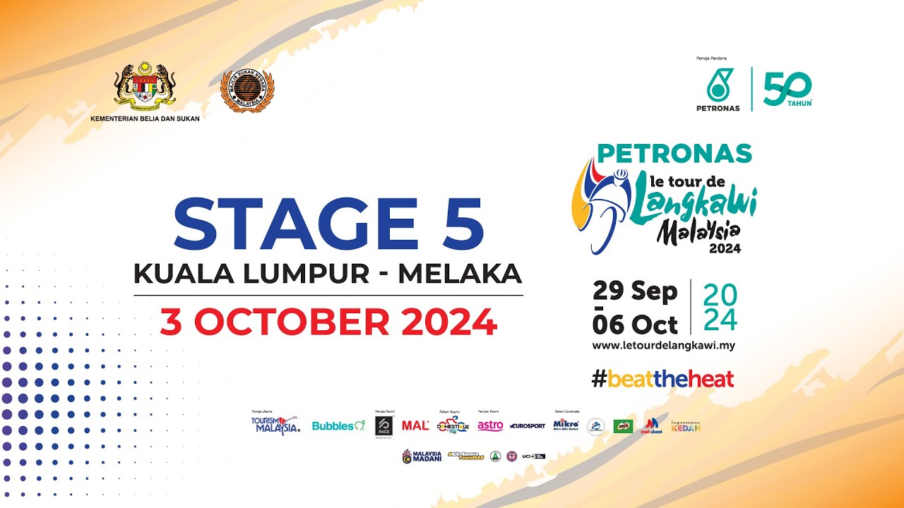 Siaran Langsung | Peringkat 5 | PETRONAS Le Tour de Langkawi 2024 | Ulasan BM