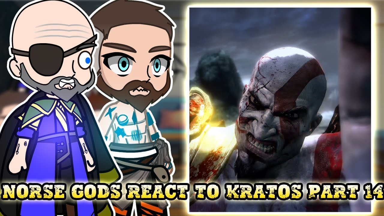 Norse Gods react to Kratos Part 14 || GOW Ragnarök: Valhalla || - Gacha React