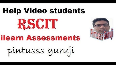 Rscit assessment - 7 | RSCIT ilearn 2019