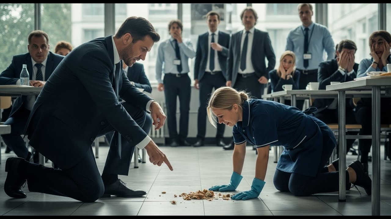 Milijunaš CEO ponižava skromnu čistačicu u firmi u Zagrebu… naređujući joj da pojede hranu s poda