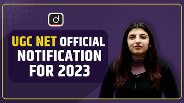 UGC NET Official Notification for 2023 By Ms. Himani Sharma | Drishti IAS