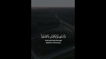و استعينوا بصبر و صلاة تلاوة إبداعية لسورة البقرة بصوت القارئ عبدالرحمن ناجي #عبدالرحمن_ناجي #1446