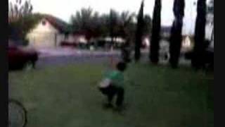 kickflip on a ripstik! and frontflips NOT on a ripstik
