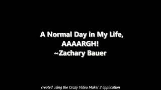 Normal Day In My Life, Argh Zachary Bauer
