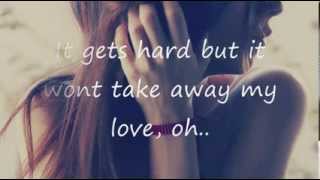 Video thumbnail of "Madilyn Bailey ft. Tyler Ward Here Without You lyrics"