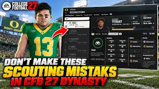 Don’t make these scouting mistakes in CFB 27 Dynasty