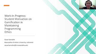 ICL 2023 | Work-In-Progress: Student Motivation on Gamification in Maintaining Programming Ethics