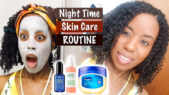 NIGHTTIME SKINCARE ROUTINE for Clear Glowy Skin | GET UNREADY WITH ME