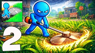 Strimmer Master – Gameplay Walkthrough – Grass Cutting & Yard Cleaning Part 2 (iOS, Android) screenshot 2